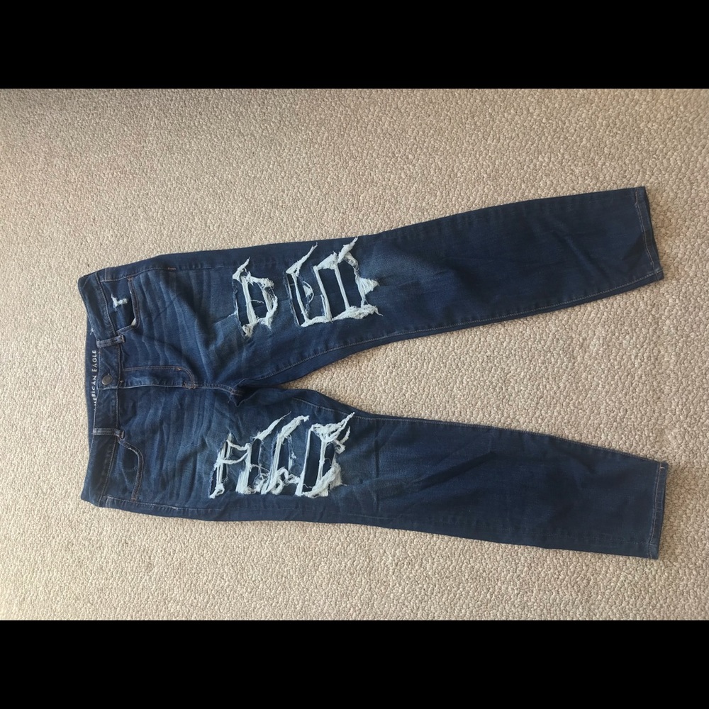 american eagle ne(X)t level high waisted jegging